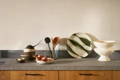 Aalto schaal Ø35 cm, Wit-green