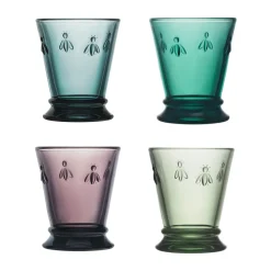 Abeille drinkglas 26 cl 4-delig, Multi