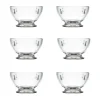 Abeille glazen schaal 60 cl 6-pack, Transparant