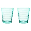 Aino Aalto tumbler 2-pack 22 cl, watergroen