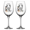 All about you wijnglas 52 cl 2 pack, Wait for her (dusty pink)