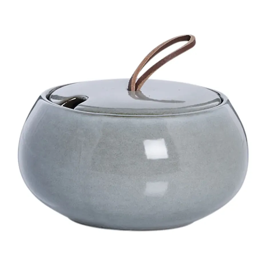 Amera suikerpot met deksel Ø13 cm, Grey