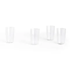 Angle drinkglas 4-pack, Medium 10 cm