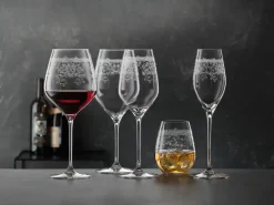 Arabesque Bordeaux rodewijnglas 81 cl 2-pack, Transparant