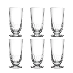 Artois drinkglas 38 cl 6-pack, Transparant