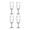 Asha witte wijnglazen 4-pack, Helder