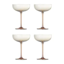 Aston cocktailglas 4-pack, Brons