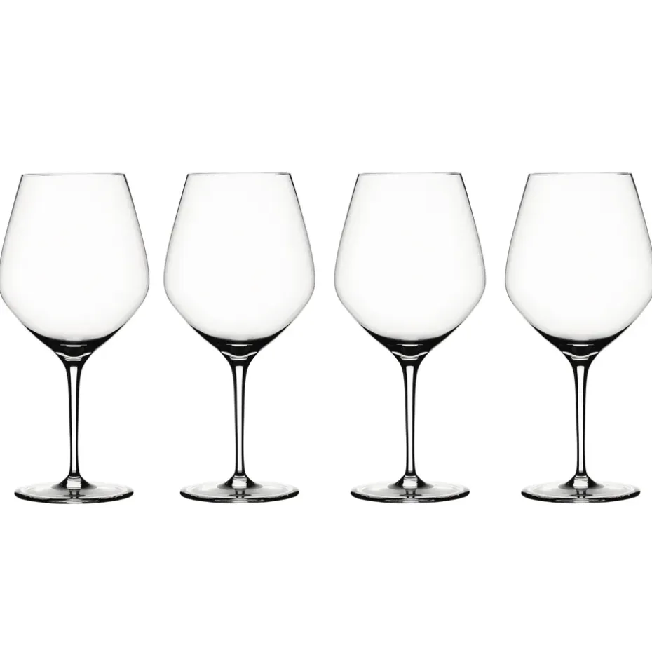 Authentis Burgundy glas 75 cl, 4 stuks, transparant