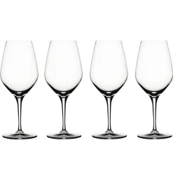 Authentis Red wijnglas 48 cl, 4 stuks, transparant