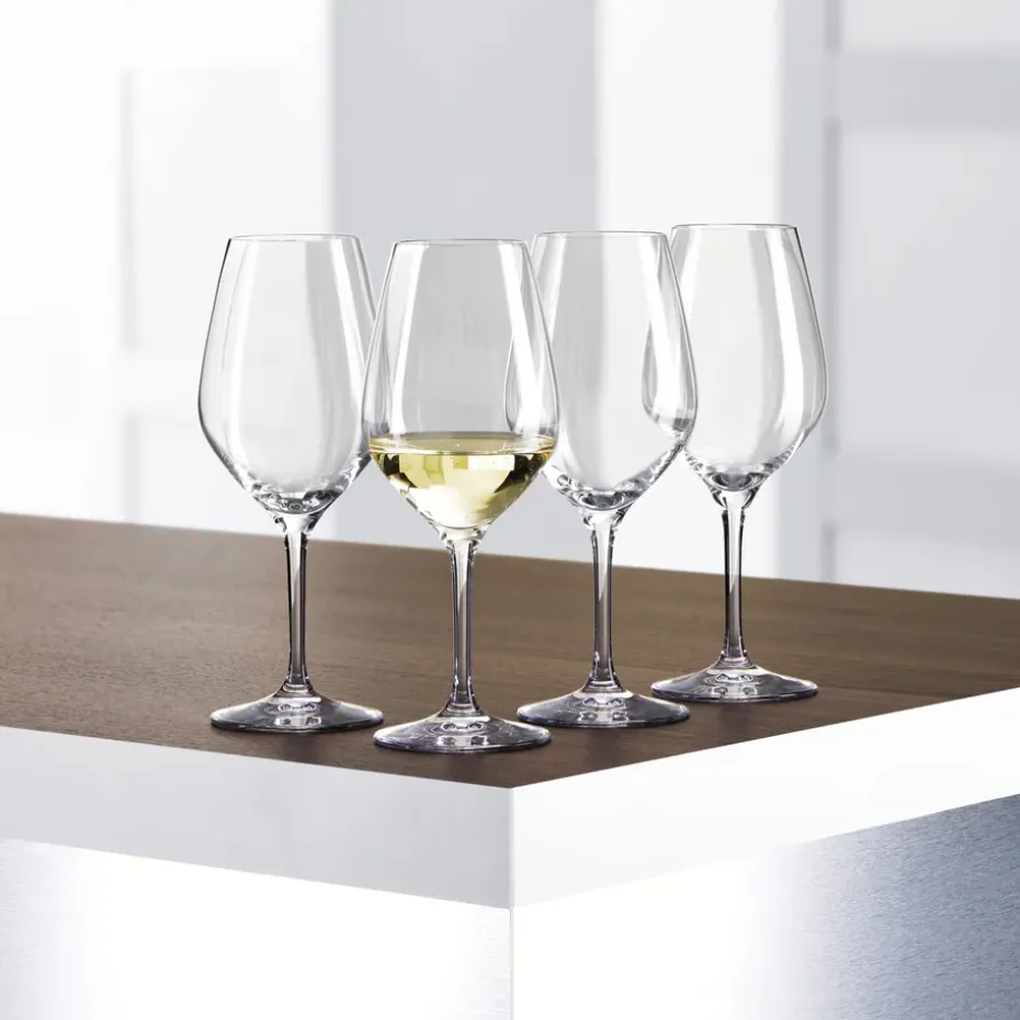 Authentis White wijnglas 36 cl, 4 stuks, transparant