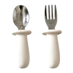 baby bestekset 2-delig, Cream