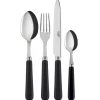 Basic bestek 24-delig, Black