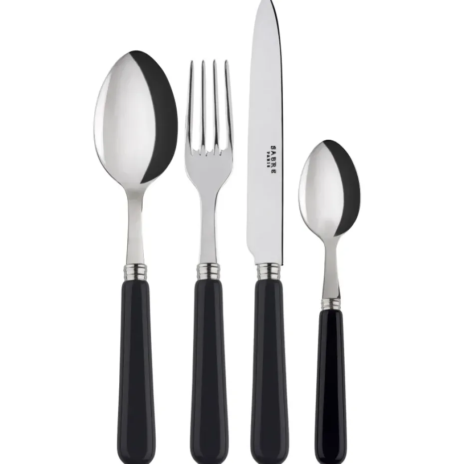Basic bestek 24-delig, Black