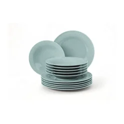 Beat serviesset 12-delig, Arctischblauw