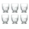 Belle-ile bekerglas 32 cl 6-pack, Transparant