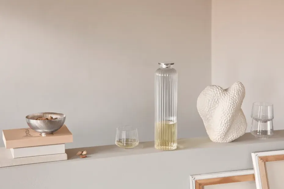 Bernadotte hoge karaf met deksel, 1,1 liter