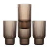 Billi drinkglas 43 cl 4-pack, Bruin