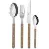 Bistrot bestek 24-delig, Teak wood