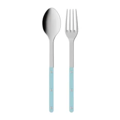 Bistrot solid serveerbestek 2-delig, Pastelblauw
