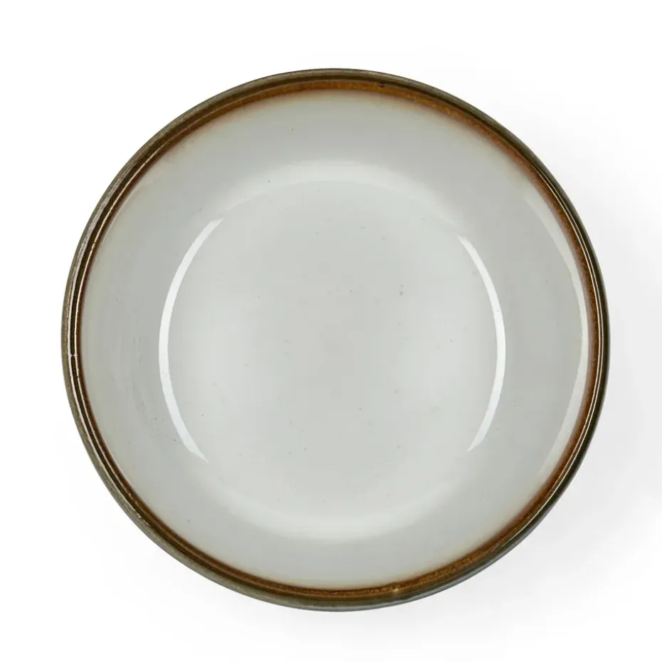 Bitz kom Ø 12 cm grijs, Grijs-crème