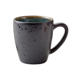 Bitz mok 19 cl zwart, Zwart-groen