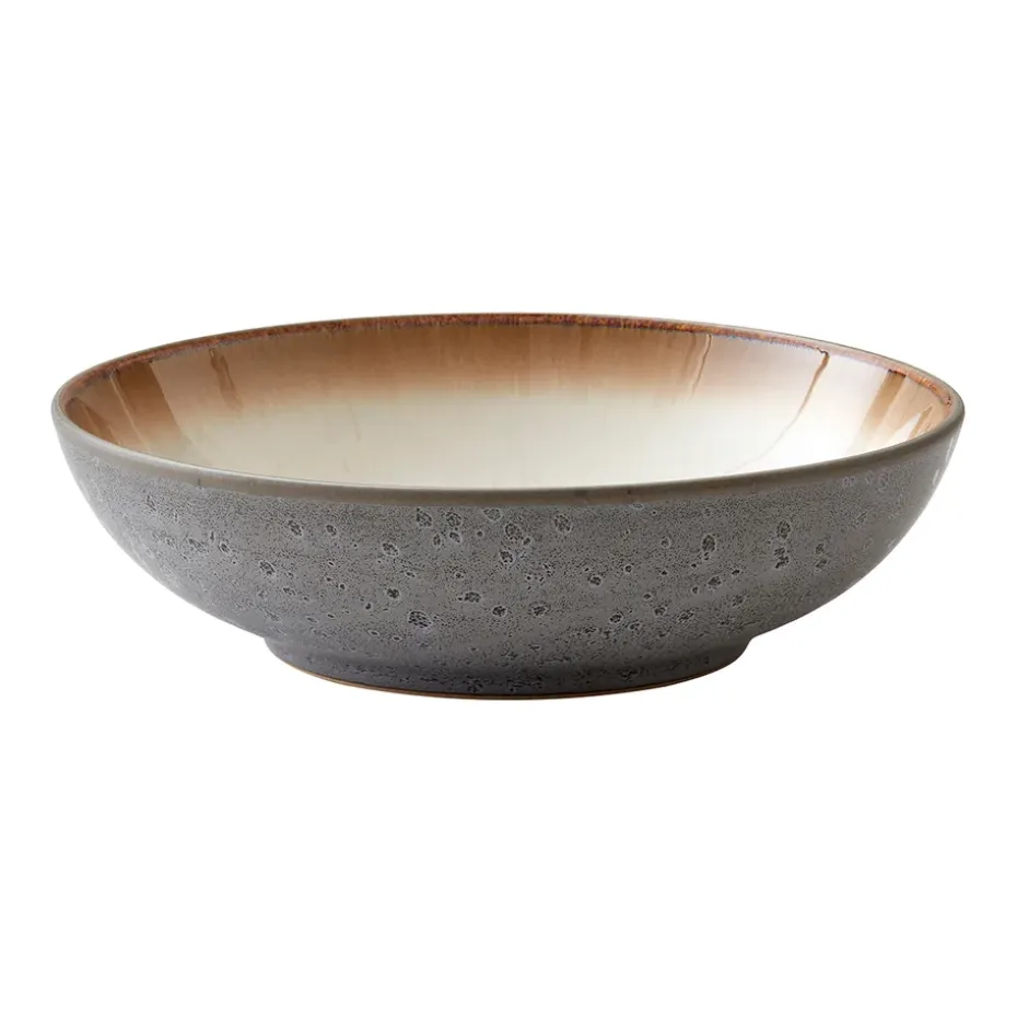 Bitz pastakom Ø20 cm grijs, Grijs-roomwit