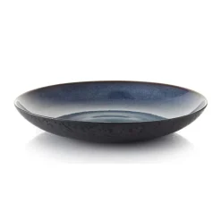Bitz schaal Ø 40 cm zwart, Zwart-donkerblauw