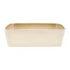 Bitz schotel rechthoekig 21x28 cm, Cream white