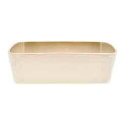 Bitz schotel rechthoekig 21x28 cm, Cream white