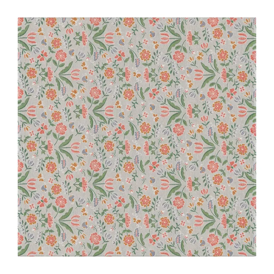 Blomglänta tafelkleed 145x145 cm, Multi