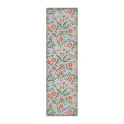 Blomglänta tafelloper 35x120 cm, Multi