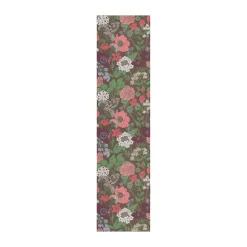 Blomsterfång tafelloper 35x140 cm, Multi