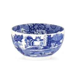 Blue Italian dipschaaltje, 11 cm