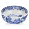 Blue Italian ronde schaal, 28 cm