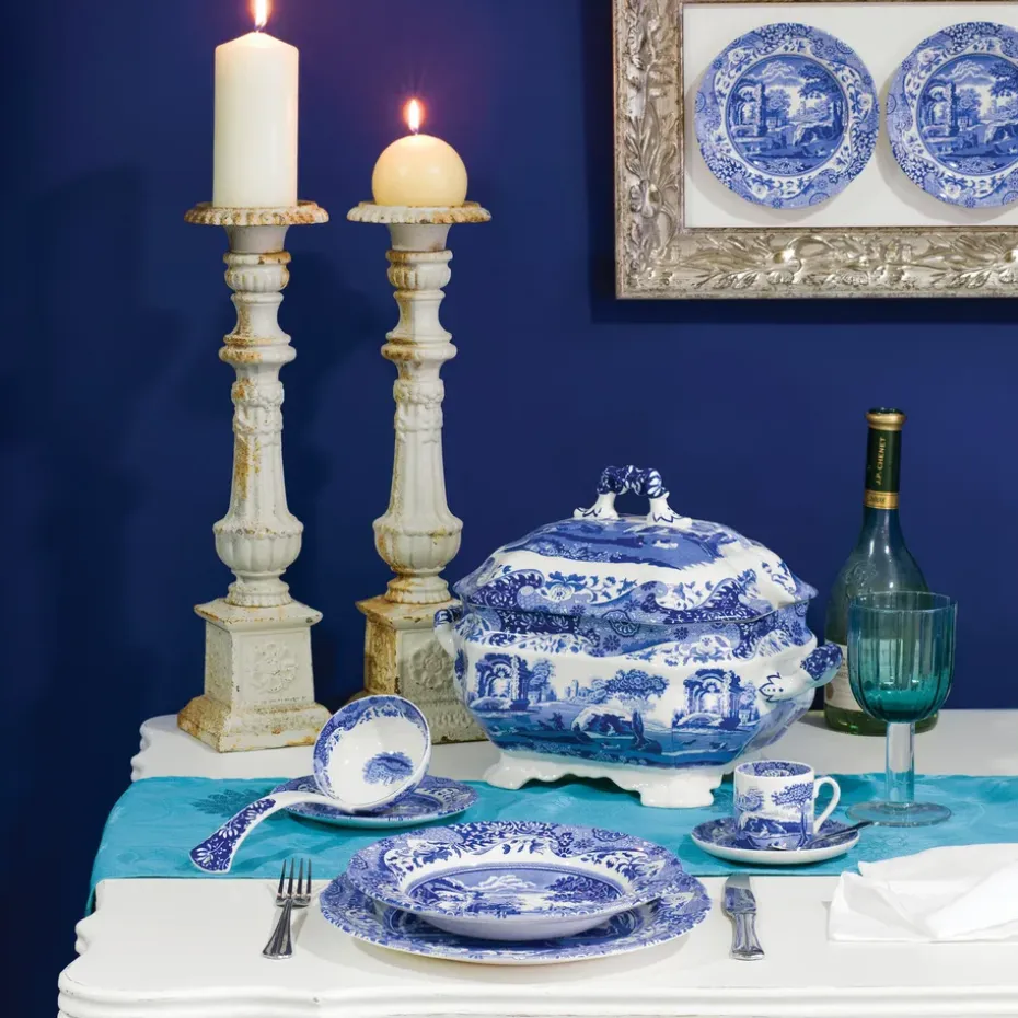 Blue Italian soepbord, 23 cm