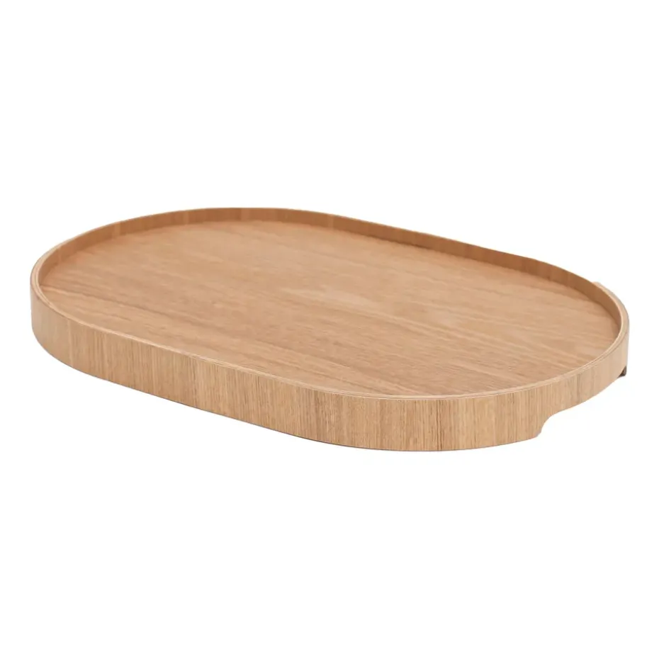 Bosign dienblad curveline medium 26x39 cm, Wilgenhout