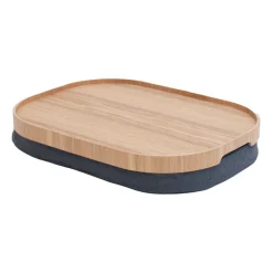 Bosign schootdienblad curveline large 34x47 cm, Wilgenhout