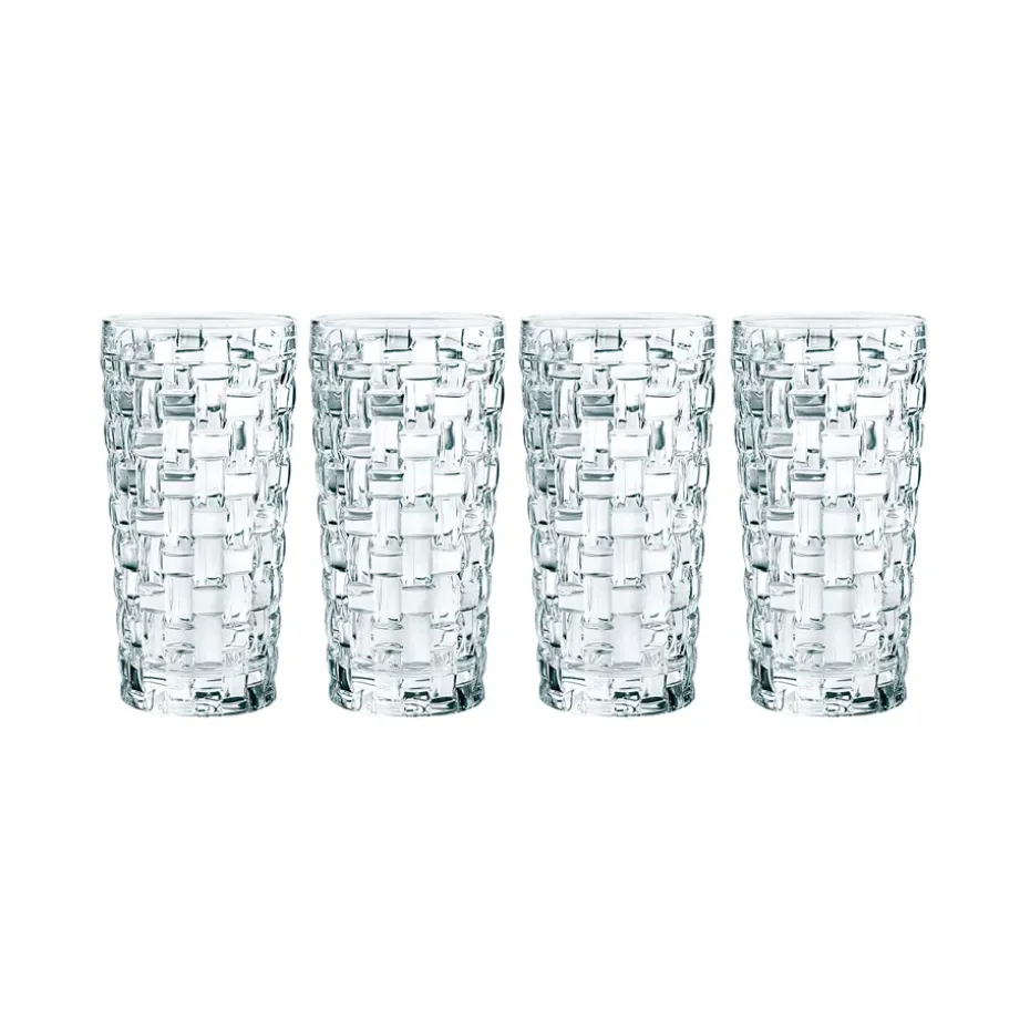 Bossa Nova longdrinkglas 39,5 cl 4 stuks, Helder