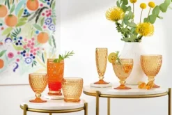 Boston rodewijnglas 20 cl, Saffron