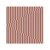 Broken Lines servet 33x33 cm 20-pack, Berry-white