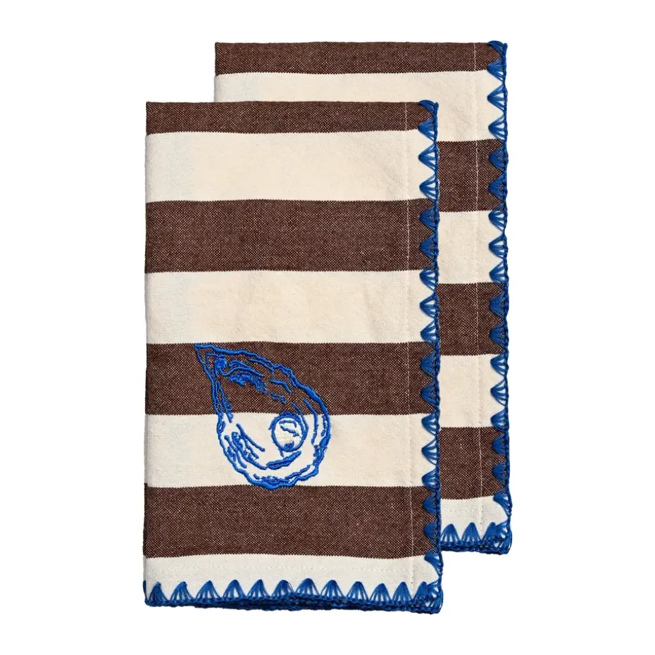 Bubba stoffen servet 45x45 cm 2-pack, Oyster