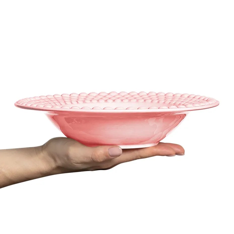 Bubbles soepkom, 25 cm, lichtroze