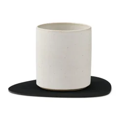 Buffalo onderzetter (glazen) curve, zwart