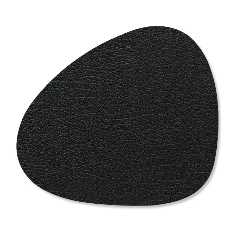 Bull onderzetter (glazen) curve, zwart