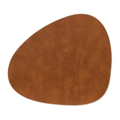 Bull placemat keerbaar curve L 1 St., Cognac-black