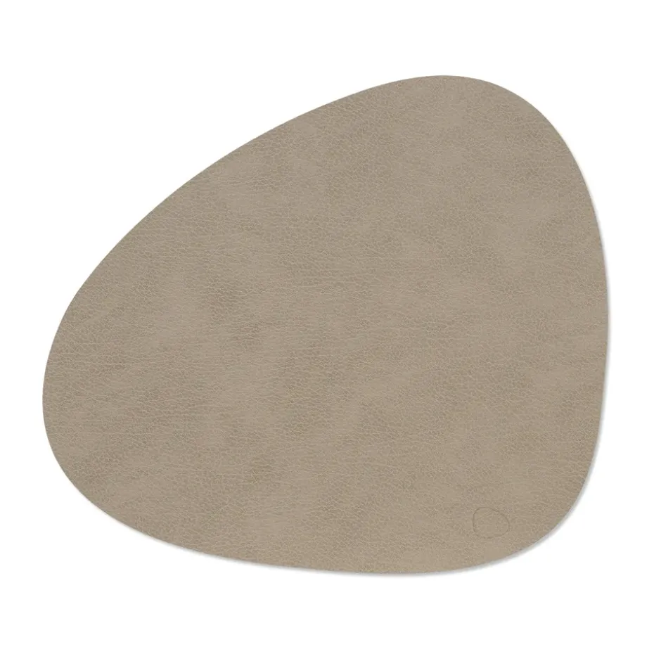 Bull placemat keerbaar curve L 1 St., Warm grey-black