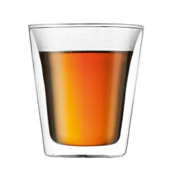 Canteen dubbelwandig glas 2-pack, 0.2 l