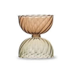Carameli kom 13 cm, Oranje-beige