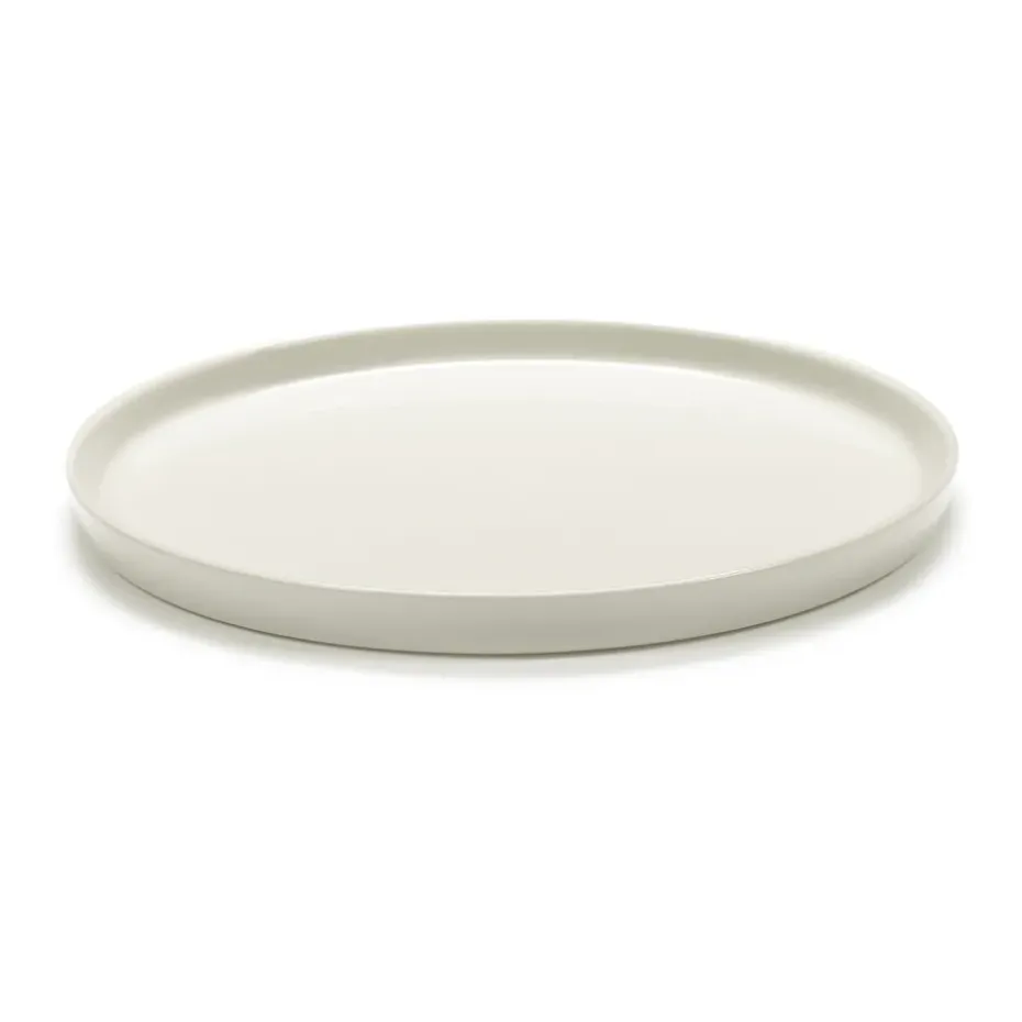 Cena bord hoog L Ø26 cm, Ivory
