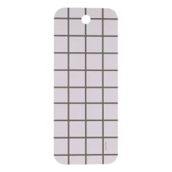 Checks & Stripes dienblad 18x44 cm, Green-beige